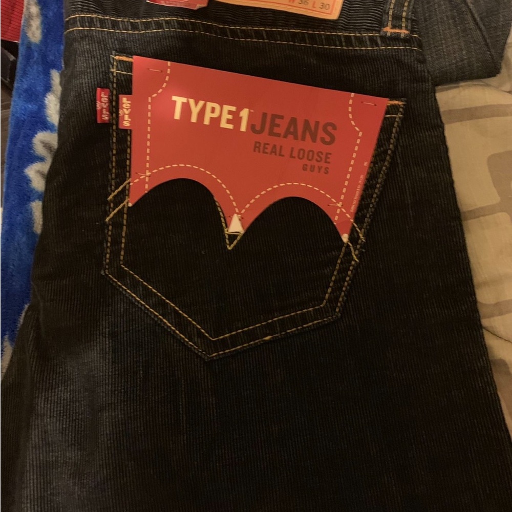Levi's Type 1 Jeans - Dark Gray